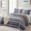 Ensemble de courtepointe 3 pièces Boho-122596281-122596283