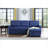 Upholstered Pull out Sectional Sofa-1836945198