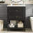 24" bathroom vanity with ceramic sink-884951410