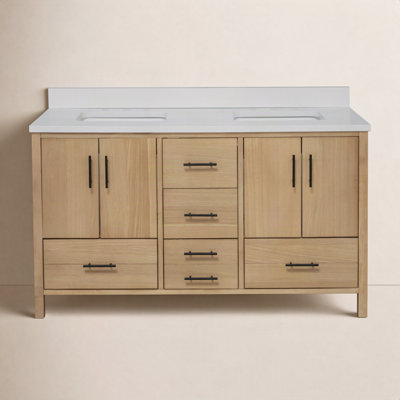 Kiara 60'' Double Bathroom Vanity