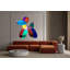 Petit miroir en forme de ballon de chien - sculpture murale Pop Art-105153903