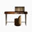 47.24"Retro Flip-top Vanity Table with Stool