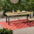 Outdoor Table With Modern Industrial Touch - Grey+Black Patio Built