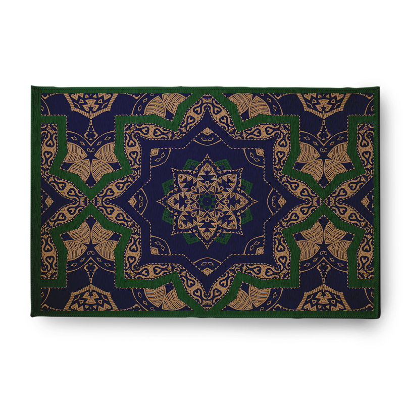Chenille Indoor / Outdoor Rug, Rectangle 3' x 5'