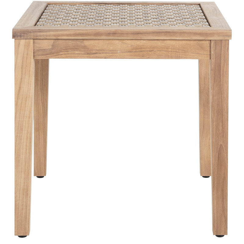 Savannah Outdoor Square Teak Side Table