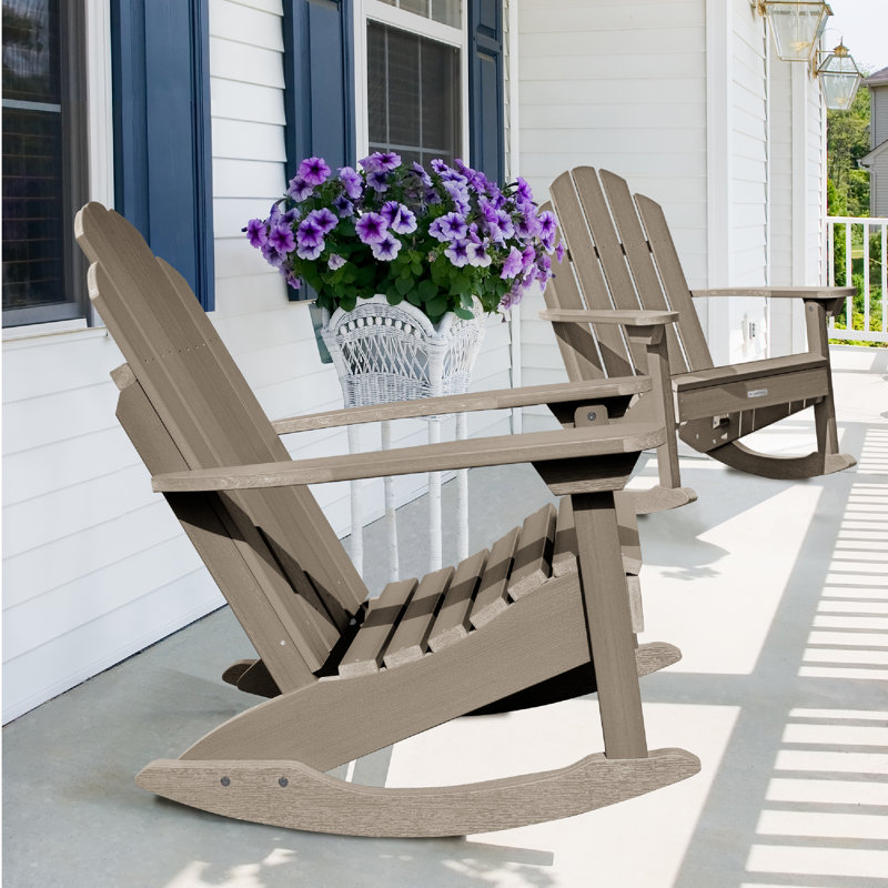 Chaise berçante Anette Classic, Brun terrain boisé