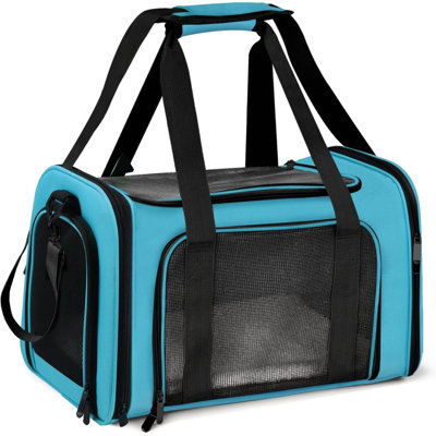 Dog Cat Carriers Puppies, Big Dog Carrier Soft Sided, Collapsible Travel Puppy Carrier