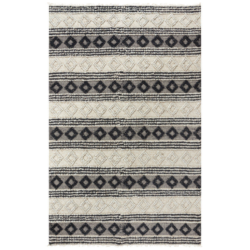 Striped Indoor Rug, Rectangle 8'6" x 11'6"