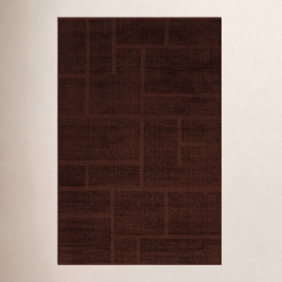  Tapis bohème abstrait Cerisse