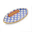 Ginger & Royal Check Football Platter-427341535