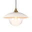 Luminaire suspendu en forme de dôme à 1 lumière Morine-810226759-927182835