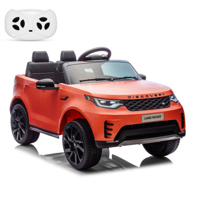 Voiture à 2 places sous licence 12V pour enfants, véhicule électrique Land Rover avec télécommande 2,4G, portes doubles et lumières DEL