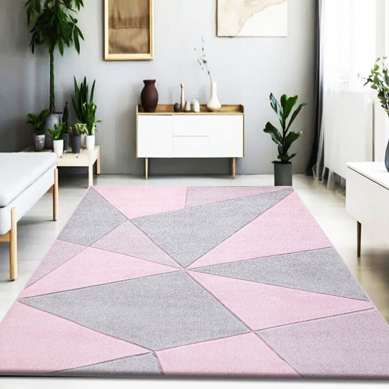 Dayanara Geometric Area Rug, Rectangle 200 x 290cm