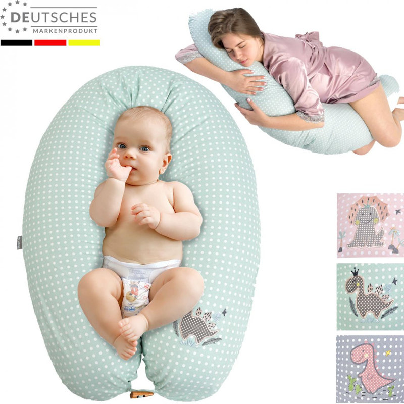 Dinosaur Friends Cot Pillowcase