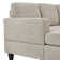 Ranjeeta 101" Wide Modular Sofa with Ottoman