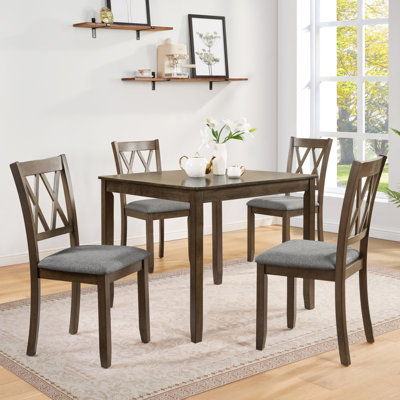 Ensemble de table de salle à manger 5 pièces Elegant Elegant