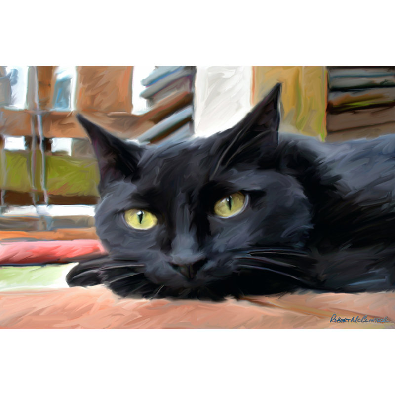 Patio Face - Wrapped Canvas Print, 81cm H x 122cm W x 3.8cm D