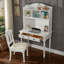 Bureau blanc rectangulaire en bois massif-646468913-646468912