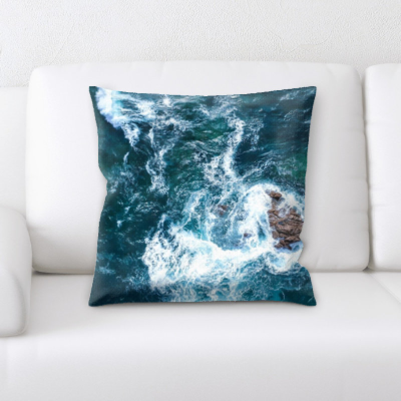From an Airplane Throw Pillow