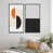 Toile avec cadre noir