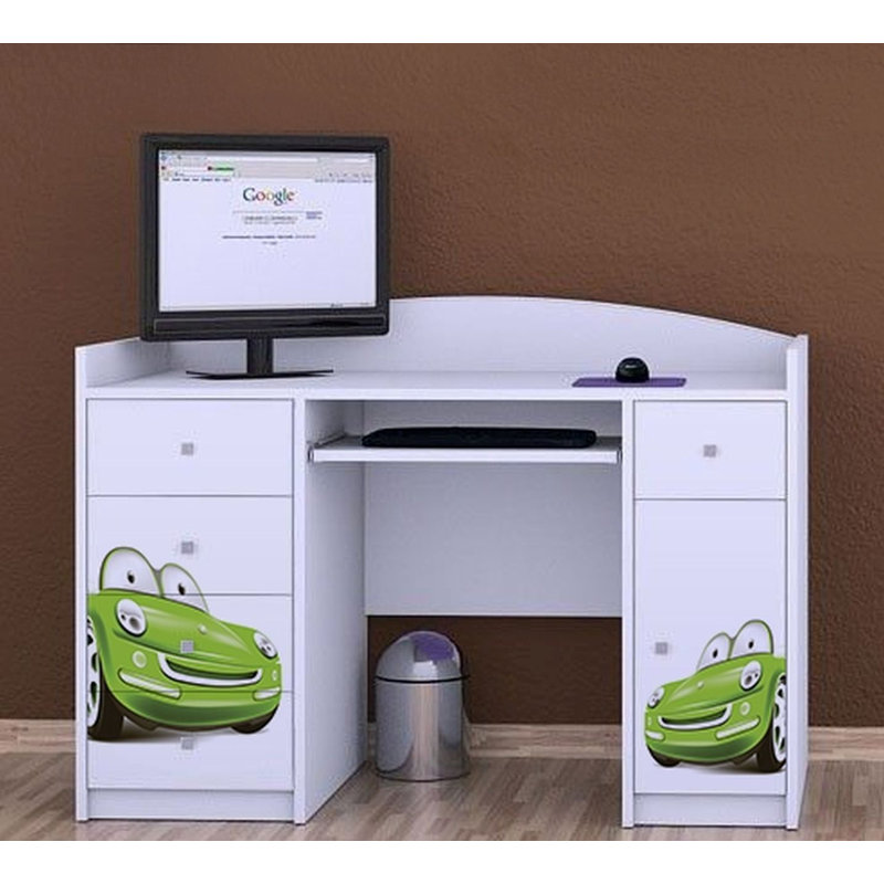 Thanos 125cm Computer Desk, White