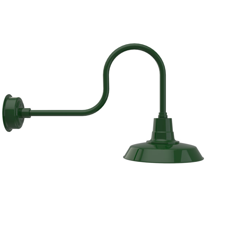 Haleigh LED Wall Light, Tage Green, 22.78" H x 14" W x 38" D