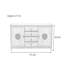 Buffet en bois massif de style chinois-105354293
