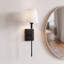 Applique murale câblée en fer 1 lumière-1712507894