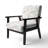 Multicolor Pastel Patchwork - Upholstered Patterned Accent Arm Chair