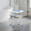 Adjustable Bath & Shower Stool – Aluminum Frame Seat For Elderly & Disabled-1630252726