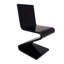 Fauteuil Z Iris en noir