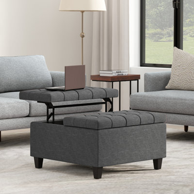 Table basse avec repose-pieds Harrison