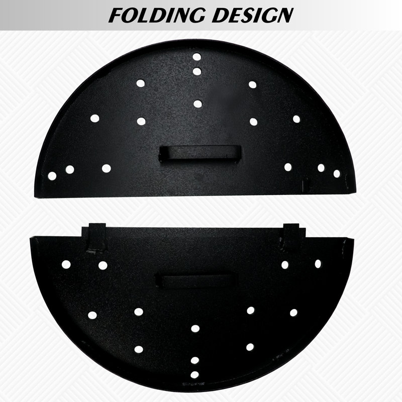 Steel Fire Back, 7" H x 20" W x 20" D
