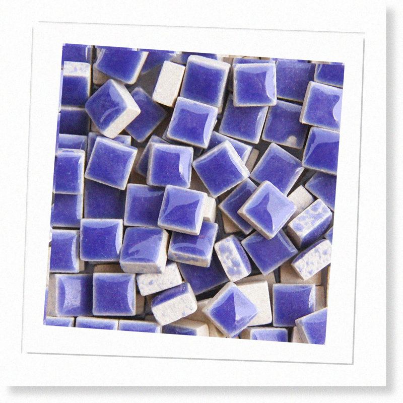 200-Piece Square Ceramic Mosaic Tiles