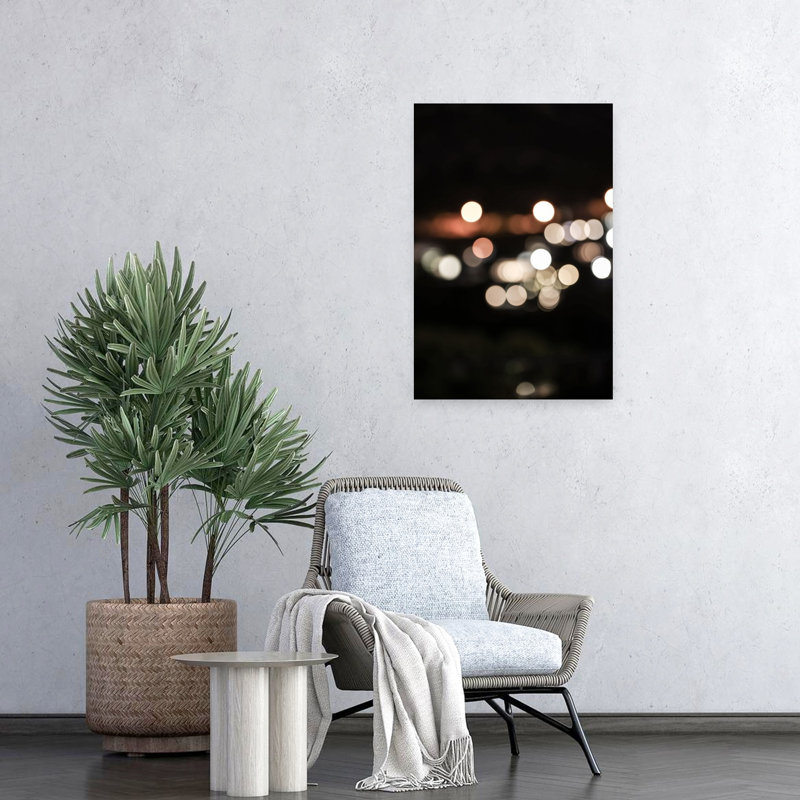 Art contemporain contemporain, architecture urbaine moderne abstraite, H 24 po x l 16 po