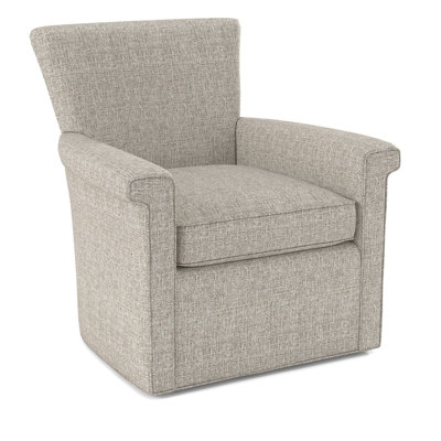 Upholstered Swivel Armchair