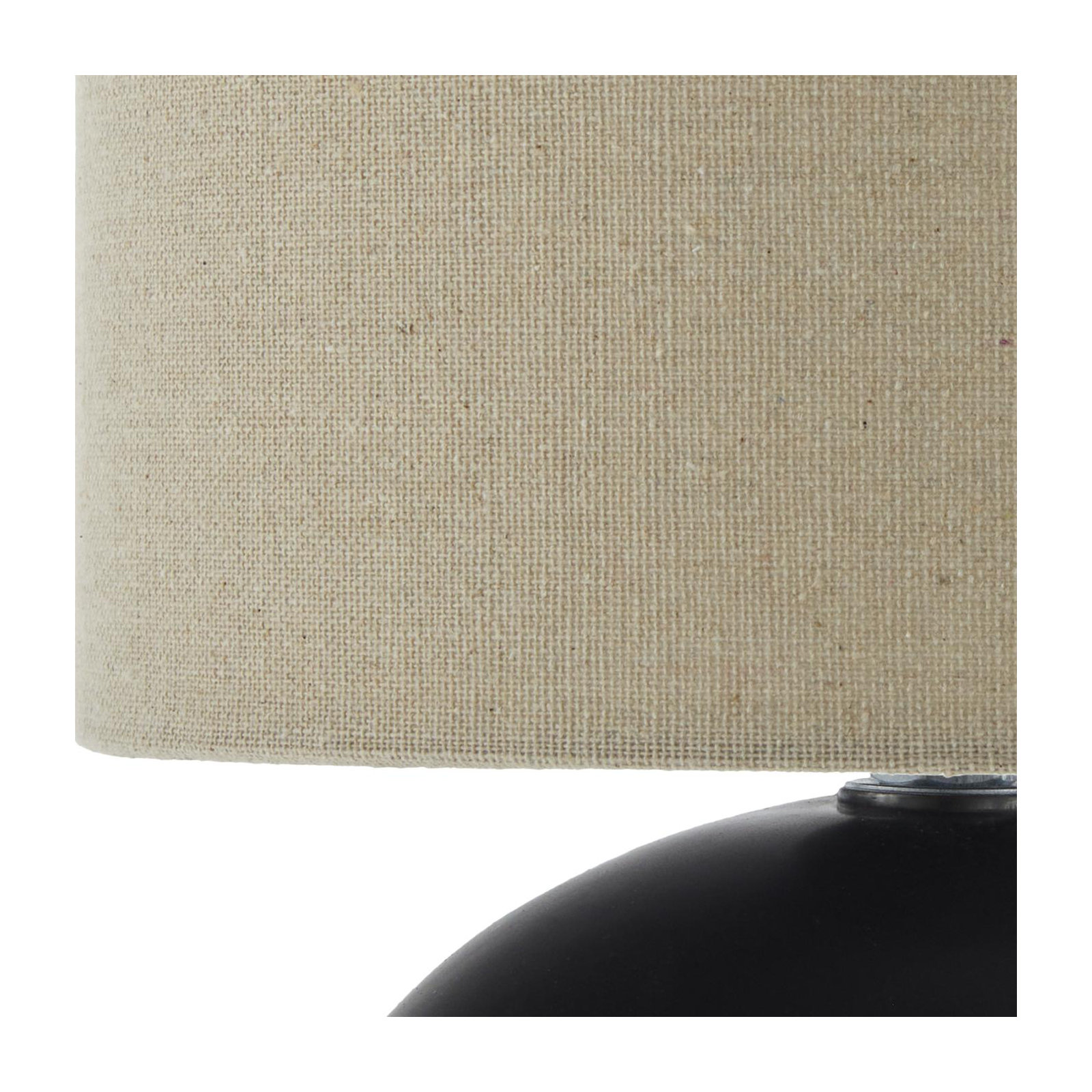 Pramit Accent Table Lamp, Black
