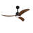 Ceiling Fan With LED Light Remote Control,Quiet DC Motor 6 Speed Levels,Adjust Height( 2 PCS Rod) Reversible Ceiling Fan-418008342-418008336-418008338