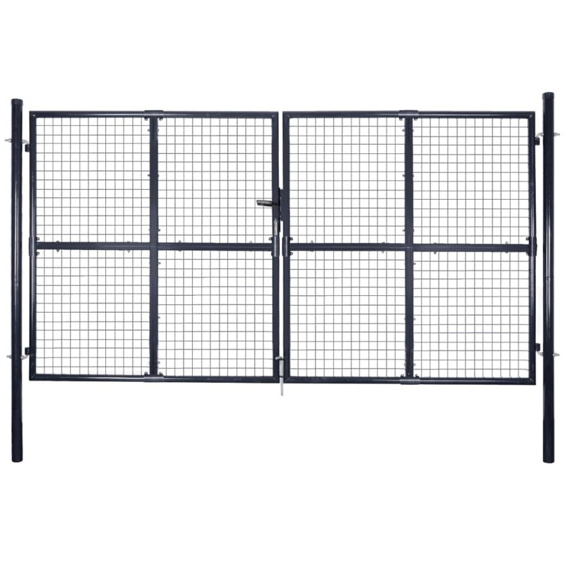 Ruhland 306 cm W Gate Fencing, 200 cm H x 289cm W