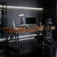 Vintage Executive Desk (Not Include Stools)
