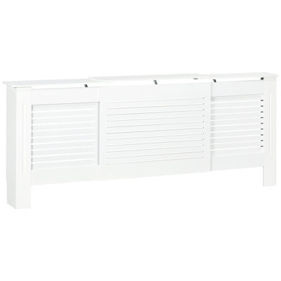 Humberto Radiator Cover Modern Cabinet White
