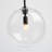 1 - Light Black Single Pendant