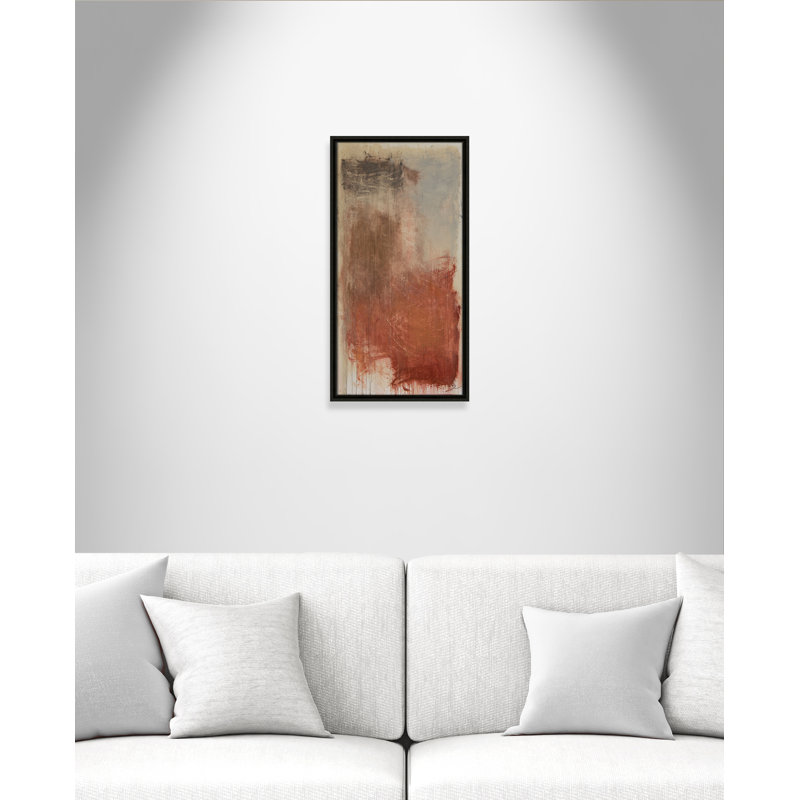 «Colin Autumn Over The Rivera» par, H 25,5 po x l 13,5 po, Espresso