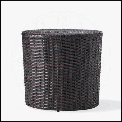 KINGSTOWN RD BARREL SIDE TABLE