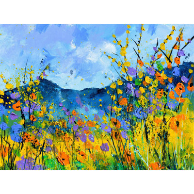 Summer Flowers 1 Print by Pol Ledent