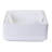 EAGO 14.125'' White Ceramic Rectangular Bathroom Sink with Overflow