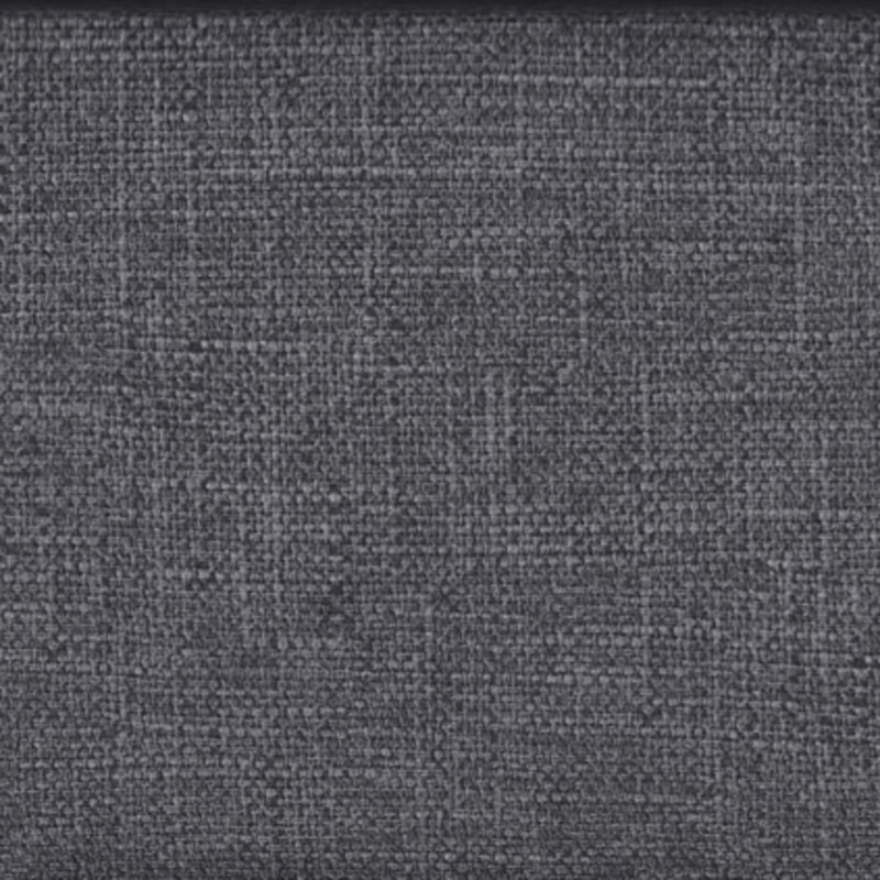 Slate Gray Tufted Wood Rectangular Ottoman Bench with Storage