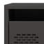 Astraea 35cm W Cold-rolled Steel Bedside Table-1673379550-1654059977