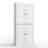 32" W x 71.5" H 100% Solid Wood Freestanding Bathroom Linen Cabinet with Doors, 2 Drawers & Adjustable Shelves – Modular Storage Organizer-2087166119