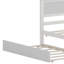 Le lit plateforme à baldaquin avec lit gigogne et tiroirs offre un rangement peu encombrant et un style moderne personnalisable